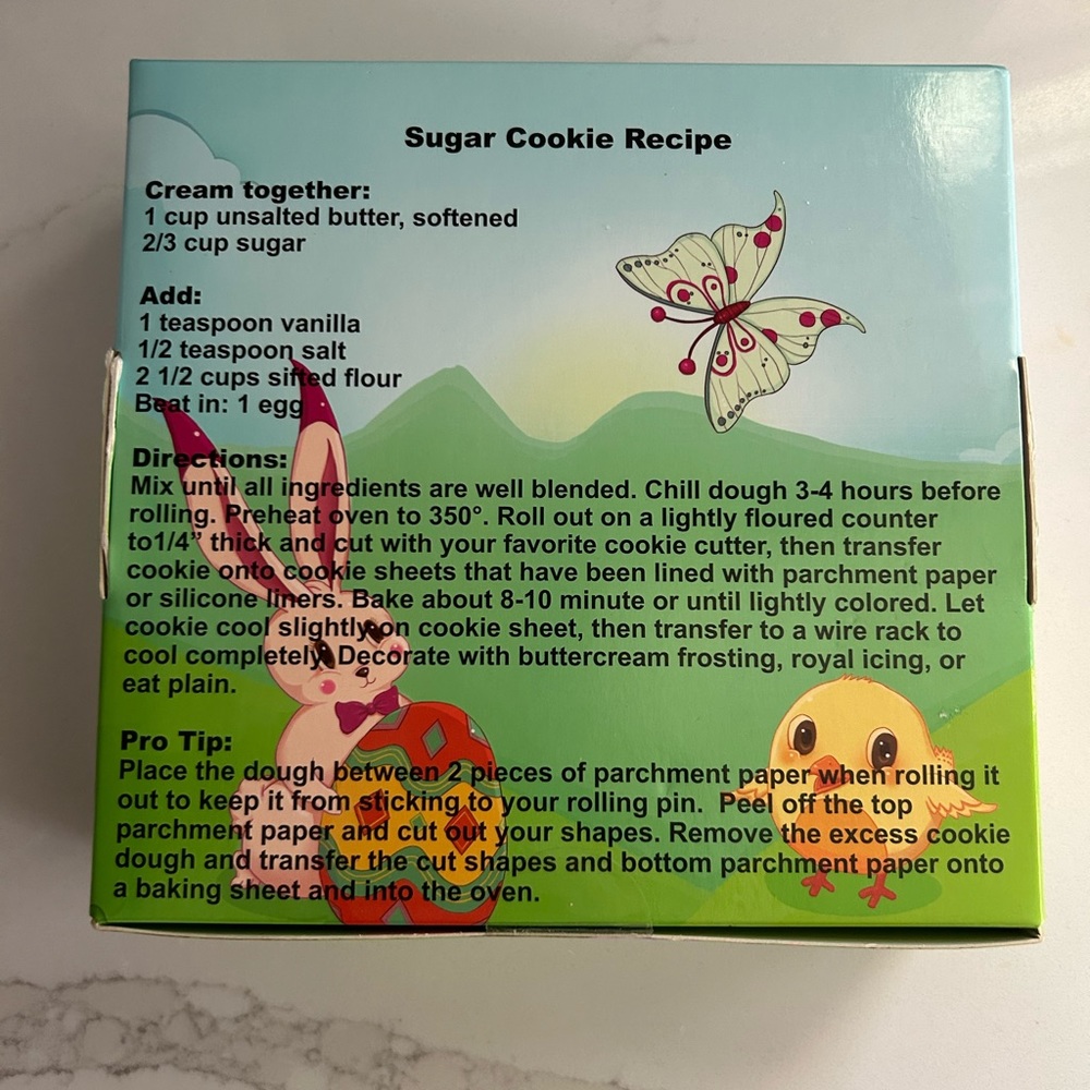 Easter cookie cutters